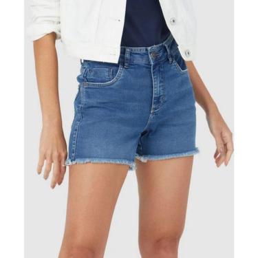 Imagem de Short Feminino Jeans Slim Comfort Malwee Ref. 110619