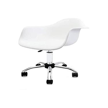 Imagem de CADEIRA ARM OFFICE CROMADO CX 1 - PP BRANCO