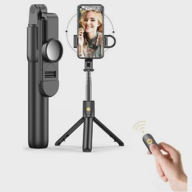 Imagem de Tripé Retrátil Com Controle Bluetooth bastão Pau de selfie Camera Celular em Promoção na Americanas