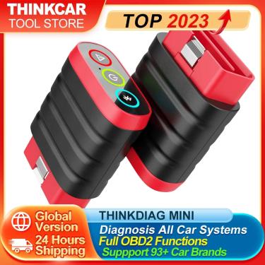 Imagem de THINKCAR-ThinkDiag Mini OBD2 Scanner  Sistema Completo Automotivo Profissional Diagnosticar Leitor