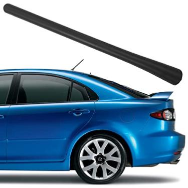 Imagem de Antena de borracha para rádio Mazda 6 (2003-2007) Recepção premium – À prova de lavagem de carro de 17 cm, substituição interna de mastro de antena de bobina de cobre