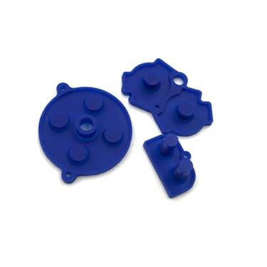 Imagem de CHICHIYANG Conjunto de substituição de almofada condutora de borracha macia para Nintendo Game Boy Advance