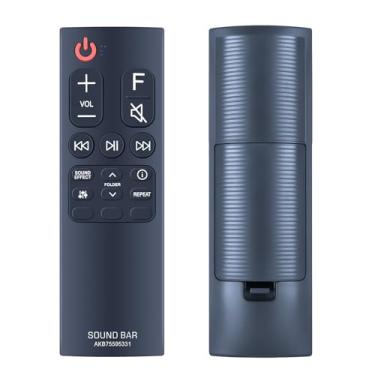 Imagem de Novo controle remoto de substituição AKB75595361 aplicável para LG Soundbar SL4Y SN5Y SL5Y SN6Y SL6Y SN7CY SPL5B-W SPN5B-W SPJ4M-S S65S3-S SLM3R SPH4BM-W SLM4R SPH4B-W SPJ4-S