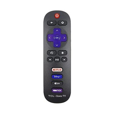 Imagem de OEM Replacement Remote Control Compatible with All TCL Roku Smart TVs【Only Works with TCL Roku TV, Not for Roku Stick and Roku Box】 (Netflix/Disney Plus/Apple TV+ / HBO Max)