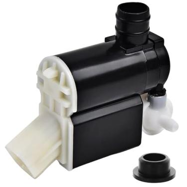 Imagem de OTUAYAUTO Bomba de lavagem de para-brisa 98510-2V100 - Substituição para Hyundai Accent Elentra Santa Fe Tiburon Tucson Entourage Veloster Veracruz | Kia Sedona Sportage - Bomba de fluido de lavagem