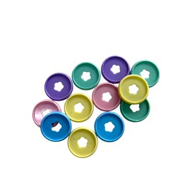 Imagem de 12 Discos Caderno Inteligente Tam G31mm Candy Color Flor