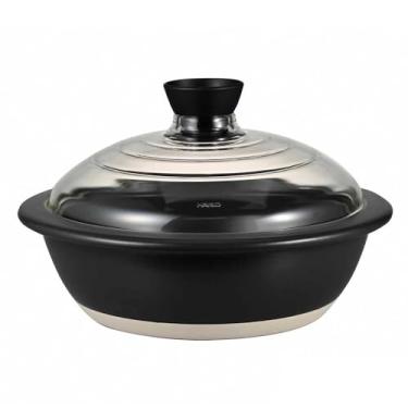 Imagem de HARIO Panela GDN-255-B-W com tampa de vidro nº 9, 320 ml (3.000 ml)