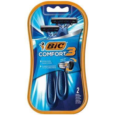 Imagem de Aparelho De Barbear Comfort 3 Advance 2 Unidades Bic