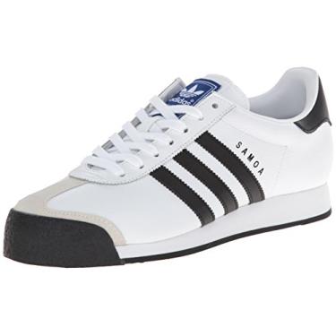 Imagem de adidas Samoa Tênis masculino, Branco/preto, 40