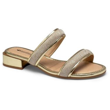 Imagem de Tamanco Mississipi MB111 Feminino - Ouro Light
