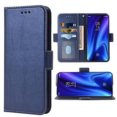 Imagem de WWAAYSSXA Compatível com Xiaomi Redmi 9 Capa carteira alça de pulso cordão couro flip capa suporte suporte acessórios celulares capas de telefone para Xiami Xiomis Xiome Redmi9 Prime Poco M2 mulheres