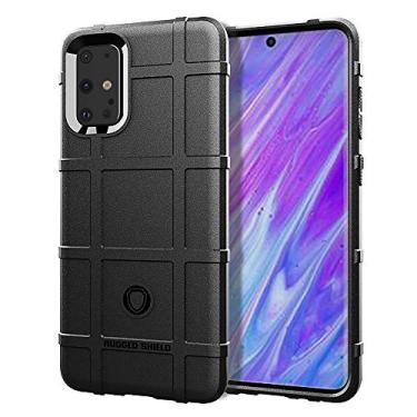 Imagem de Capa S20+ 5G, LABILUS (série de proteção robusta) TPU espesso sólido áspero armadura capa protetora tática compatível com Galaxy S20+ 5G (6,7 polegadas), Dark Black