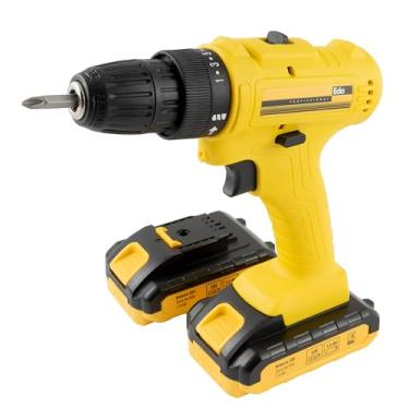 Imagem de Eda Parafusadeira 12V com 2 Baterias, Maleta, Brocas, Bits e Acessórios