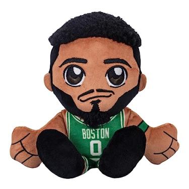 Imagem de Bleacher Creatures Boston Celtics Jayson Tatum 8" NBA Kuricha Sitting Plush - Soft Chibi Inspired NBA Superstar