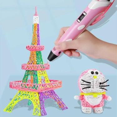 Imagem de Caneta Impressora 3D Pen Infantil E Kids Educativa - Bc Bora Colega Sh