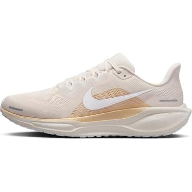 Imagem de Nike Tênis masculino com cadarço AIR ZOOM PEGASUS 41, LT OREWOOD BRN/BRANCO-SESAME, 43 BR