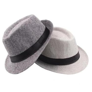 Imagem de Chapéu Fedora Unissex Aba Curta Sortido - Aliança