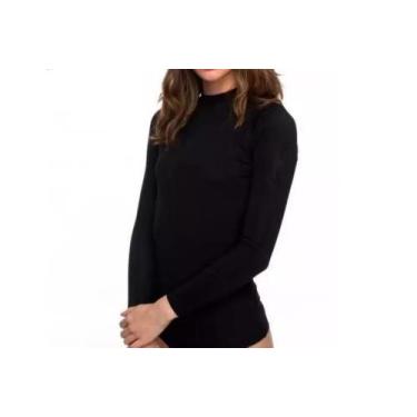 Imagem de camisa térmica feminina blusa proteção UV50+ segunda pele - TB modas, 