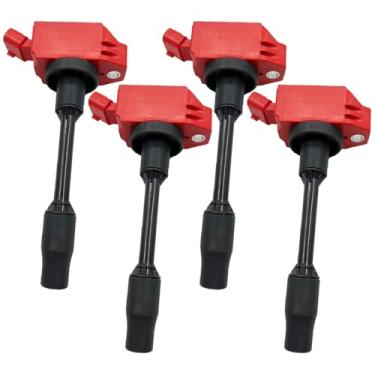 Imagem de N51WSTAR Conjunto de 4 bobinas de ignição de desempenho compatível com LEXUS ES300H NX350H NX450H RX350H NX450H NX450H+ RX500H UX250H TOYOTA AVALON CAMRY SIENNA CROWN HIGHLANDER RAV4 PRIUS 2.0 2.5