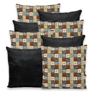 Imagem de Kit 8 Capas de Almofada com Zíper 40cmx40cm Gorgurinho - Dryka Enxovai