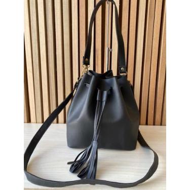 Imagem de Bolsa Feminina de Lado Transversal Tiracolo Alça Dupla - MANU SHOES, P