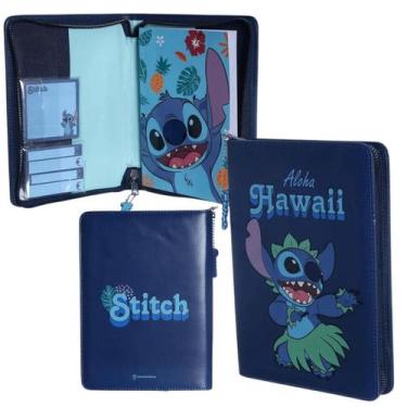 Imagem de Caderno Stitch com Pasta Tipo Fichário Zona Criativa