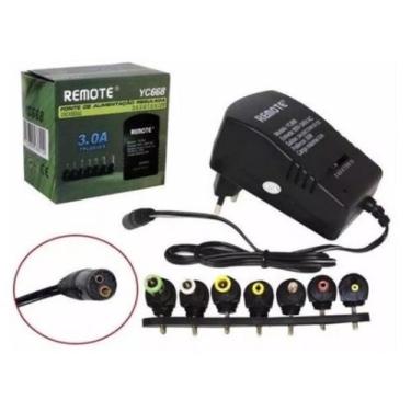 Imagem de Fonte Universal Regulada 3.0a 34,5.6.7,5 9.12v 6 Plugues - GN