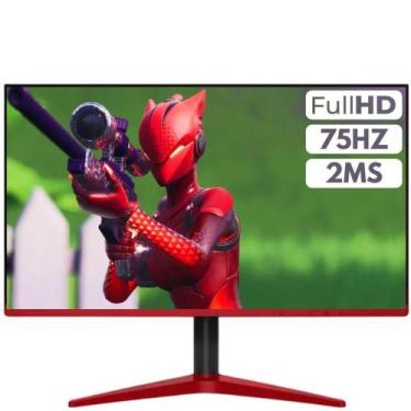 Imagem de Monitor Gamer 20" 1ms 75Hz HDMI 3Green Moba Preto e vermelho M2003G-LE