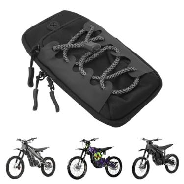 Imagem de Funparts Bolsa Sur Ron, bolsa elétrica para tanque de bicicleta suja para Surron Light Bee S/X Segway X160/X260 Talaria Sting MX3/R MX4 Talaria XXX preta