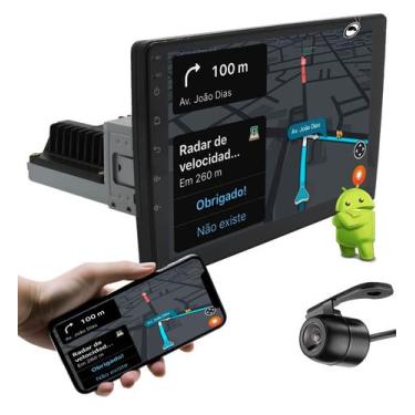 Imagem de Multimídia 9" Polegadas Traseira 1 Din H-Tech HT-9823CA Android + Câme