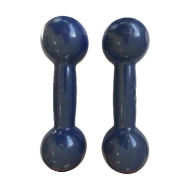 Imagem de Halter revestido 2kg - par  iniciativa fitness