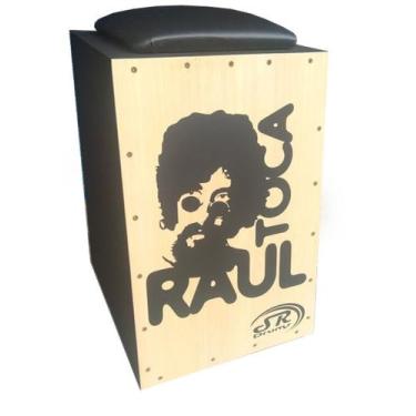 Imagem de Cajon Profissional Inclinado Acústico SR Drums, TOCA RAUL