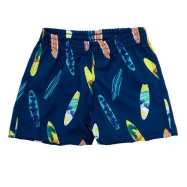 Imagem de Bermuda Short Tactel Infantil Juvenil Masculina Com Elastano - Jagar, 