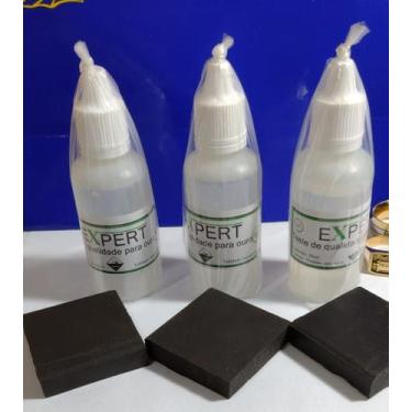 Imagem de Testador de Ouro 10K com 3 Vidros 30 Ml + 3 Pedras 3.80 Cm x 3.80 Cm -