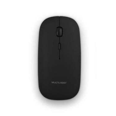 Imagem de Mouse Sem Fio Recarregável 2.4GHZ 1200DPI com Conector USB Bateria Lit