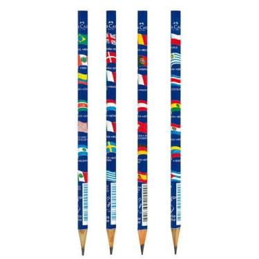 Imagem de Lápis preto decorado (redondo) Ecolapis Tabuada Fantasia Fab - Faber-c