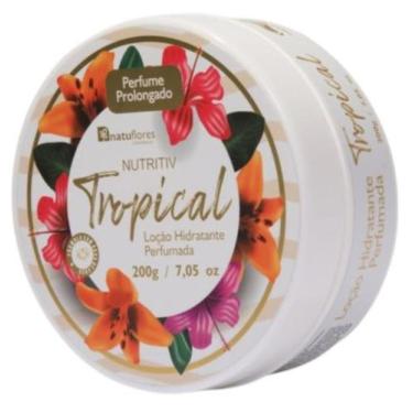 Imagem de LOÇÃO HIDRATANTE PERFUMADA TROPICAL  200gr  NATUFLORES