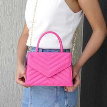 Imagem de bolsa feminina festa carteira elegante casamento - Ziws, Rosa