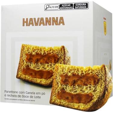 Imagem de Panetone Havanna Sabor Churros Recheado Doce De Leite 700g