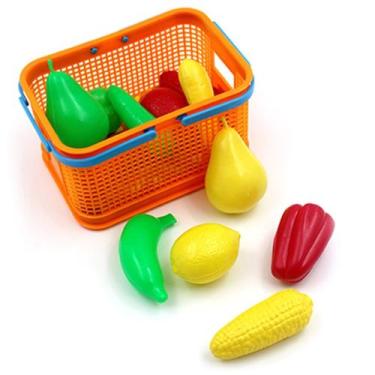 Imagem de Cesta com frutas e legumes - pica pau - 531, U