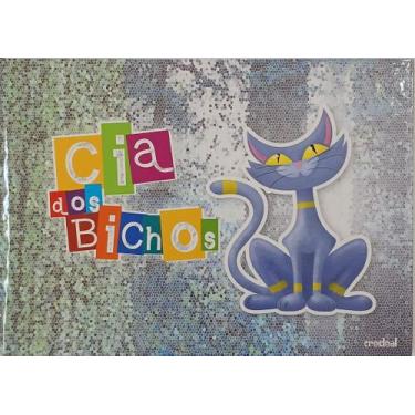 Imagem de Caderno de Caligrafia Capa Dura 60 Folhas Cia dos Bichos Credeal (SKU 