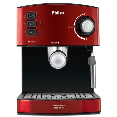 Imagem de Cafeteira Expresso   C psulas Philco 20 Bar Inox Red Pcf24 22