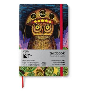Imagem de Caderno Pontilhado taccbook Coruja Muda 14x21 Flex