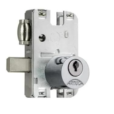 Imagem de Fechadura Pivotante Rolete Trinco Porta Vidro Inox Blindex - Arouca