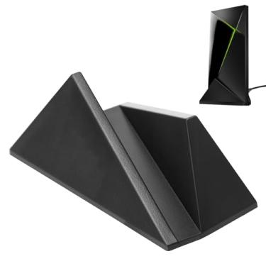 Imagem de ZHONGXIA Suporte de TV composto durável/organizador vertical compatível com Nvidia Shield Android TV (2017/2019 Pro