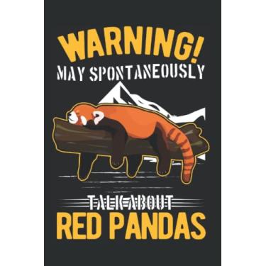 Imagem de Roter Panda Tagesplaner: May spontaneously talk about Red Pandas/Kalender 2023 & 2024 / Wochenplaner Tagesplaner Planer/Planungsbuch To-Do-Liste / 6x9 Zoll / 100 ausfüllbare Seiten