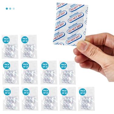 Imagem de YTZOOLL 110 Pacotes 100Cc Absorventes de Oxigênio de Grau Alimentício(10 Pacotes Em Saco Individual A Vácuo, 11X Pacotes de 10) Absorventes de Oxigênio para Armazenamento de Alimen (,)