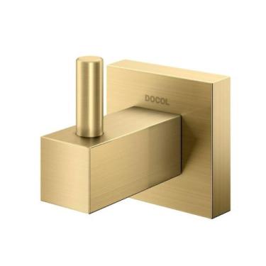 Imagem de Cabide Square Ouro Escovado Docol - DOCOL DOCOL
