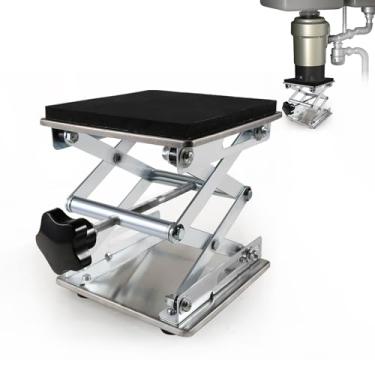 Imagem de QruiLanTu Suporte Para Triturador De Lixo Suporte Para Amortecedor Ajustável Pia De Cozinha Peças Para Triturador De Lixo Kit De Instalação De Macaco De Aço Inoxidável (L: 6" A: 3,2-11")