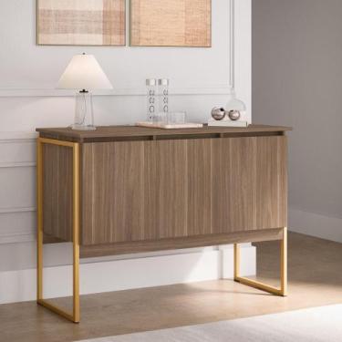 Imagem de Buffet Aparador de Sala Jantar com Pés Dourado - CasaH, Affara Dourado